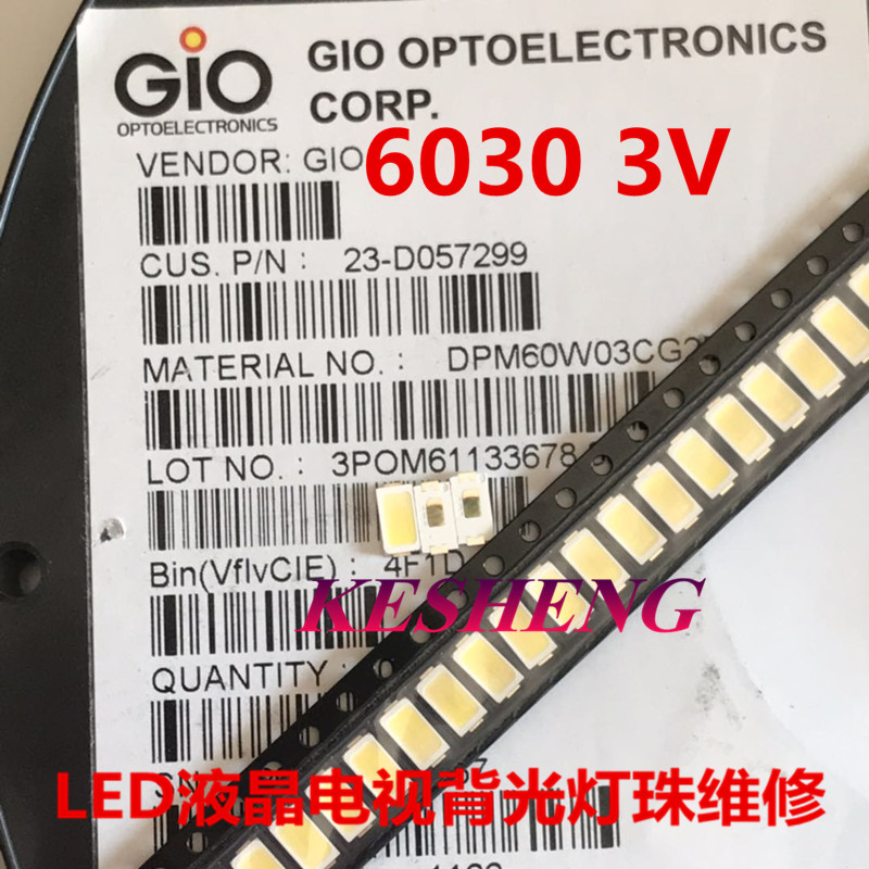 SMD LED 6030 3V 1W ݵ ȭƮ TV Ʈ LED  ..
